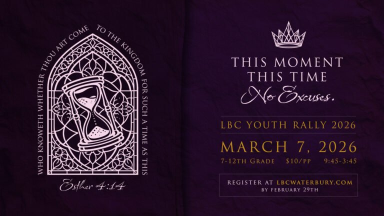 Lighthouse Youth Rally 2026 - Slide