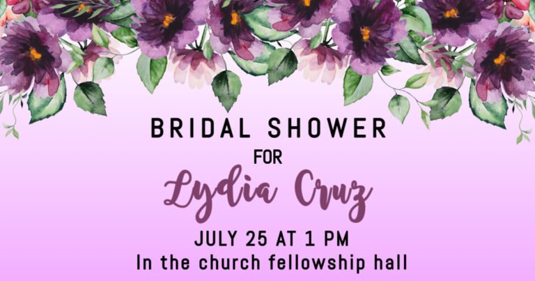 Bridal Shower for Lydia Cruz